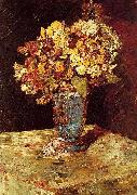 Still Life with Wild and Garden Flowers Monticelli, Adolphe-Joseph
